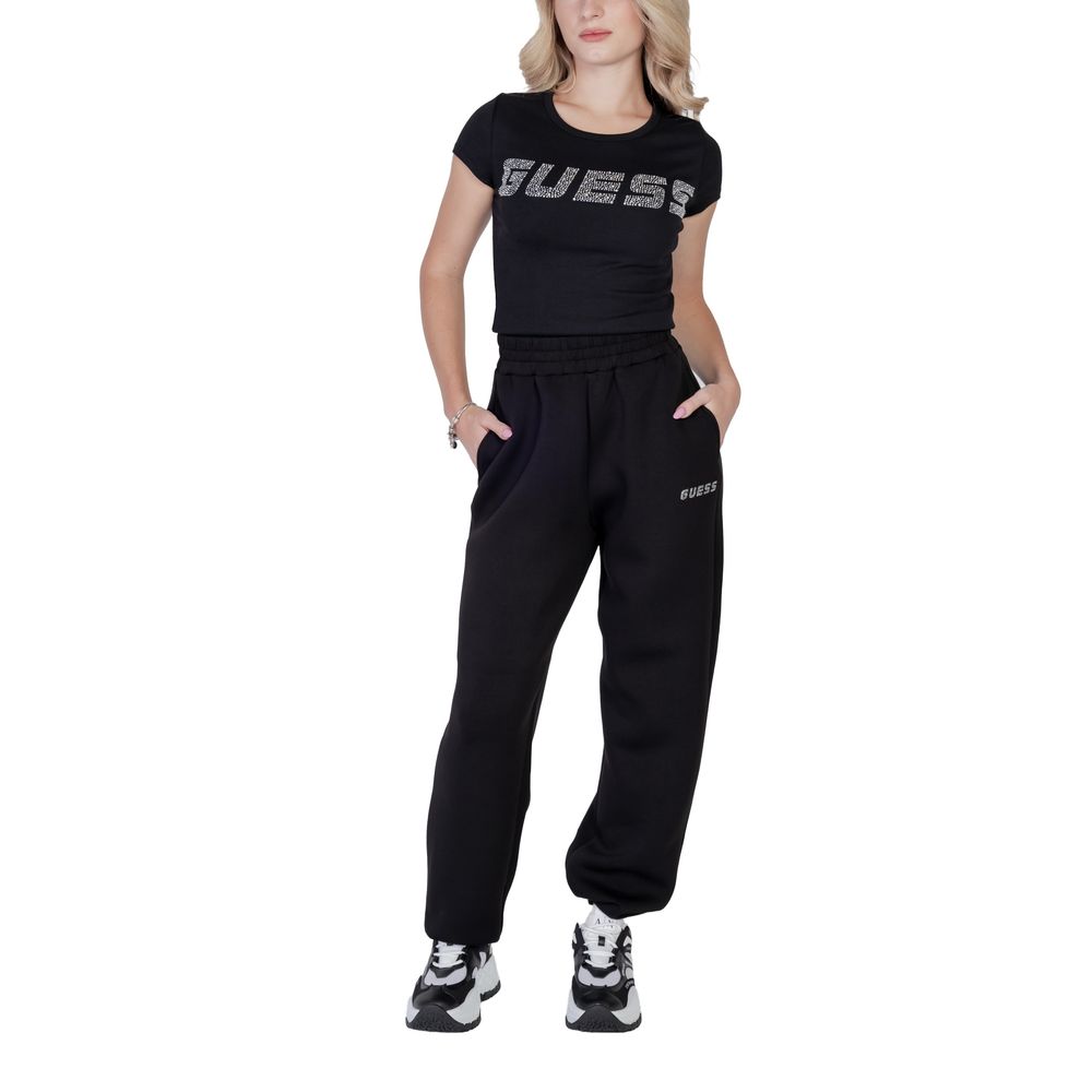 T-shirt Guess in cotone nero Active
