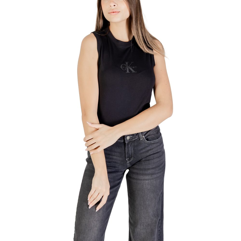 T-shirt Calvin Klein Jeans in cotone nero