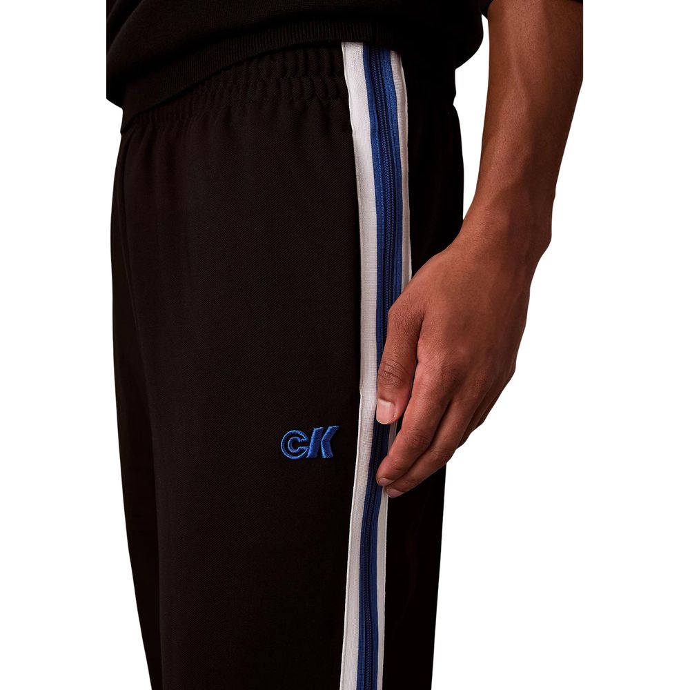 Calvin Klein Jeans Jogger in poliestere nero (Pantaloni da allenamento)