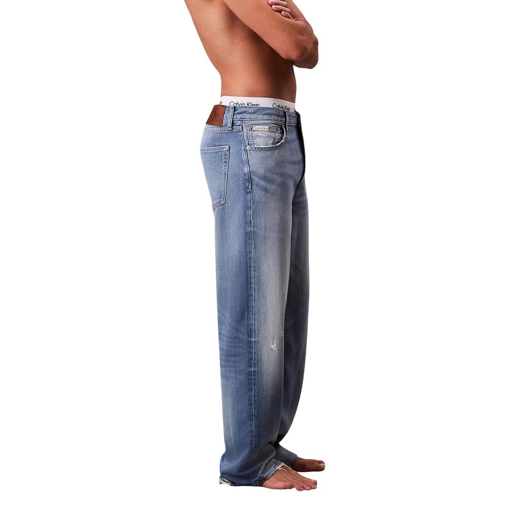 Calvin Klein Jeans Jeans Blu in Lyocell Vestibilità Relaxed