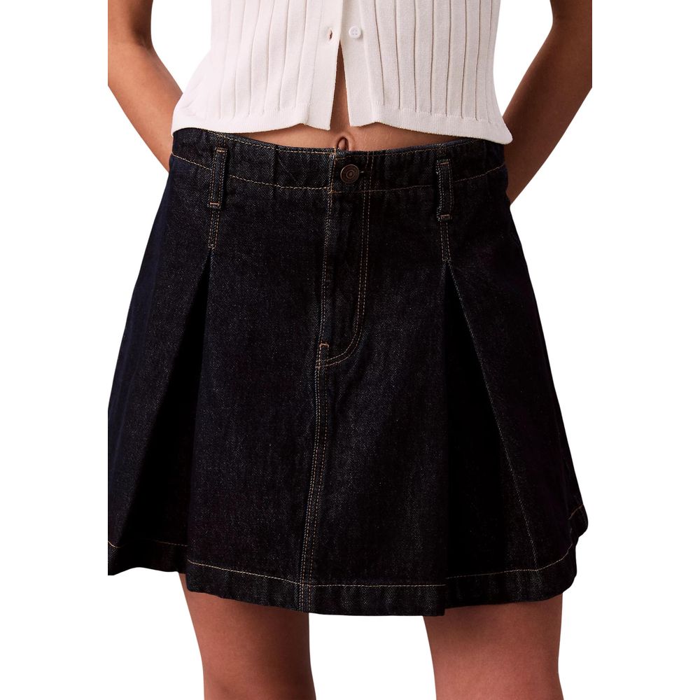 Gonna mini Calvin Klein Jeans in cotone blu