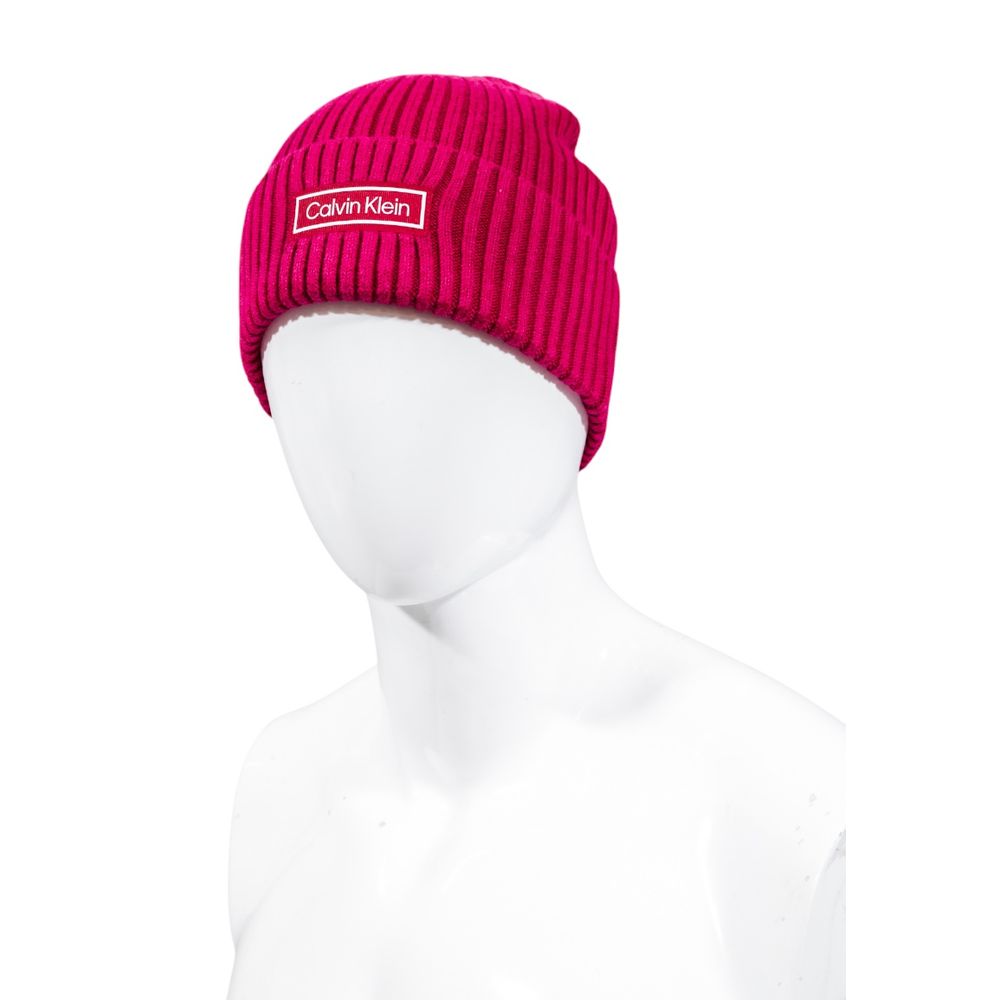 Cappellino da baseball Calvin Klein in cotone rosa