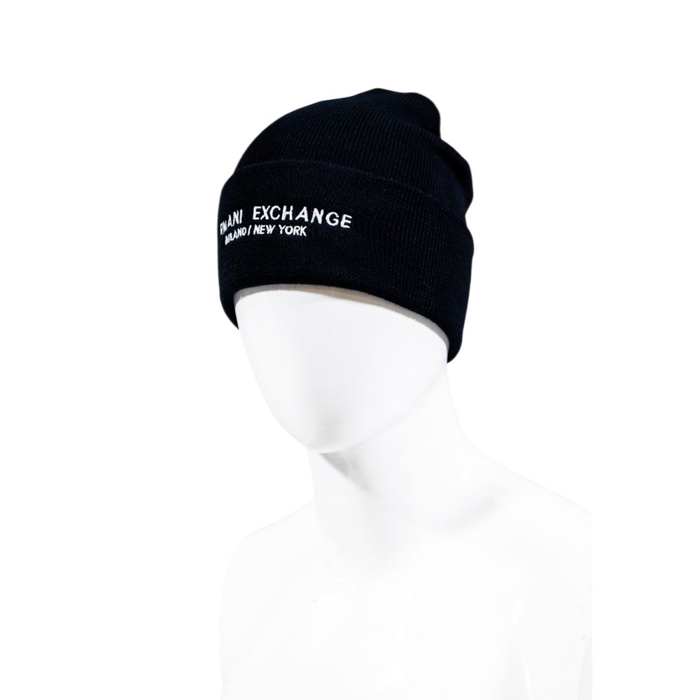 Cappello Armani Exchange blu in poliestere (modello baseball)