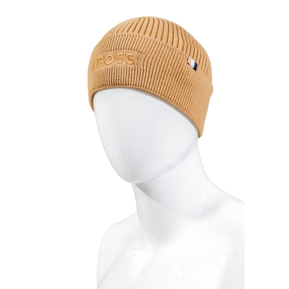 Hugo Boss Cappellino Beige di Cotone (Cappello da Baseball)
