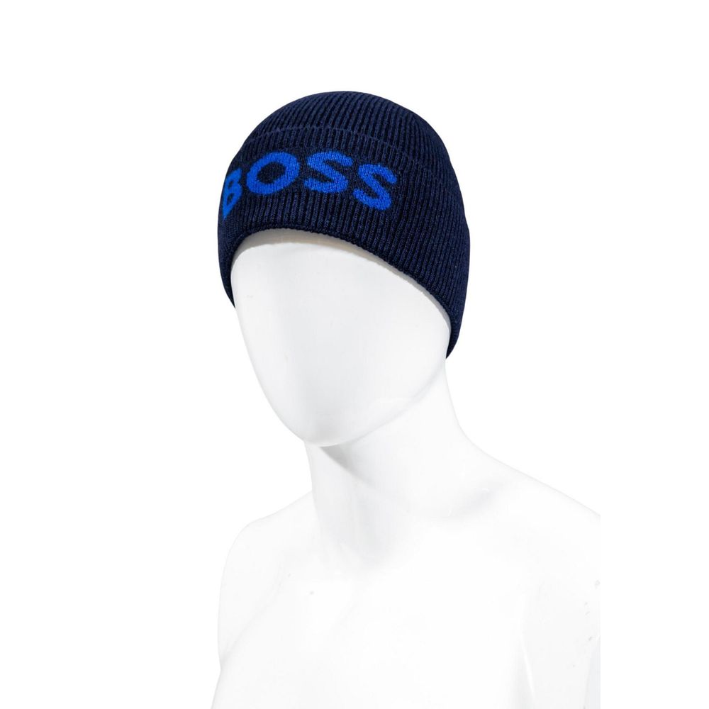 Cappello Hugo Boss blu in poliammide riciclata (Baseball)