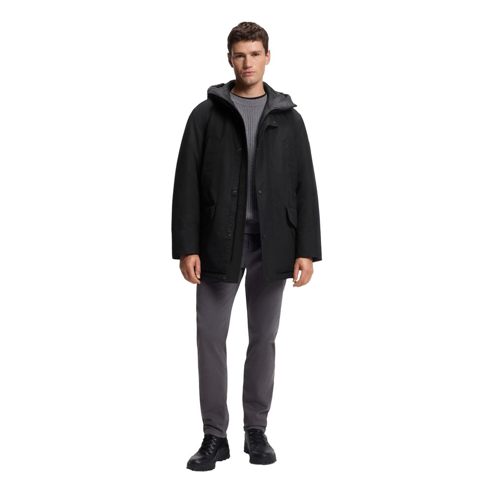 Giacca lunga Hugo Boss Black in poliestere