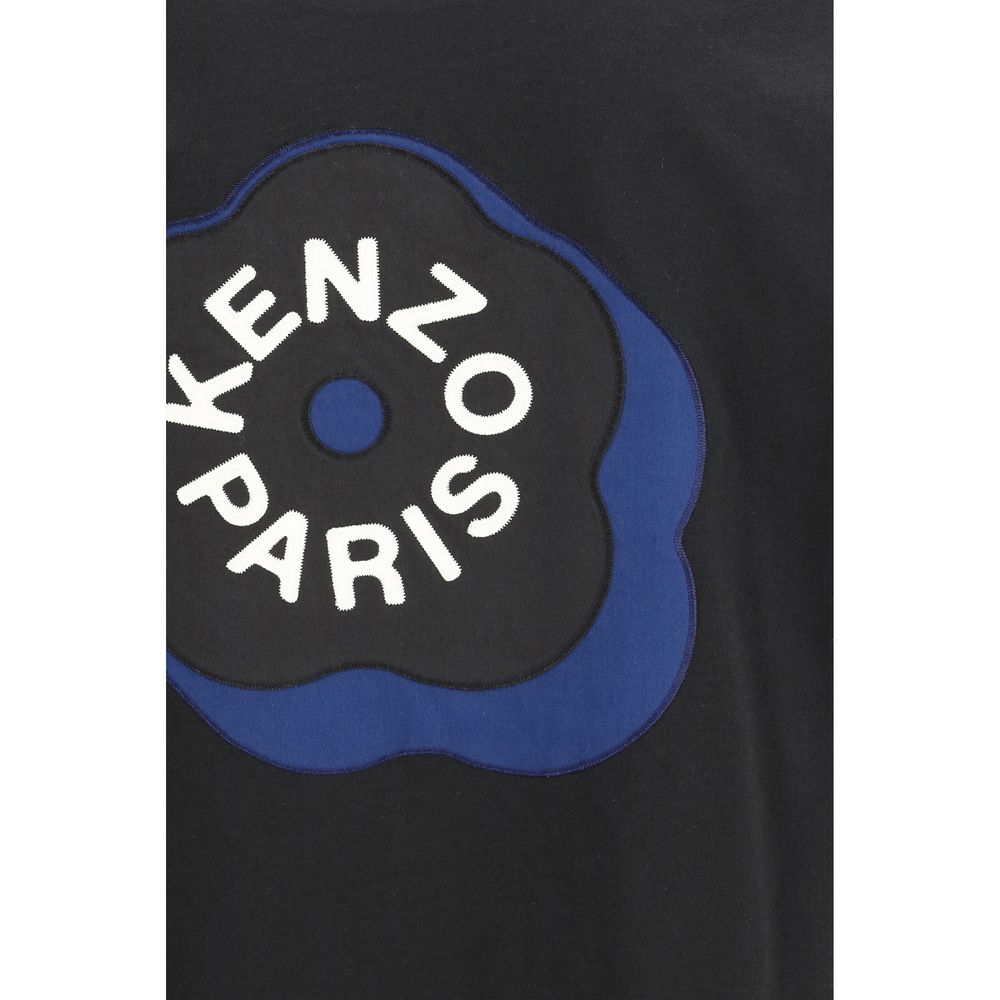 T-Shirt Nera in Cotone Kenzo