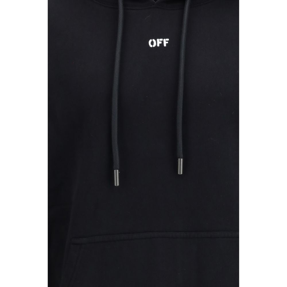 Sweat-shirt Off-White en coton noir