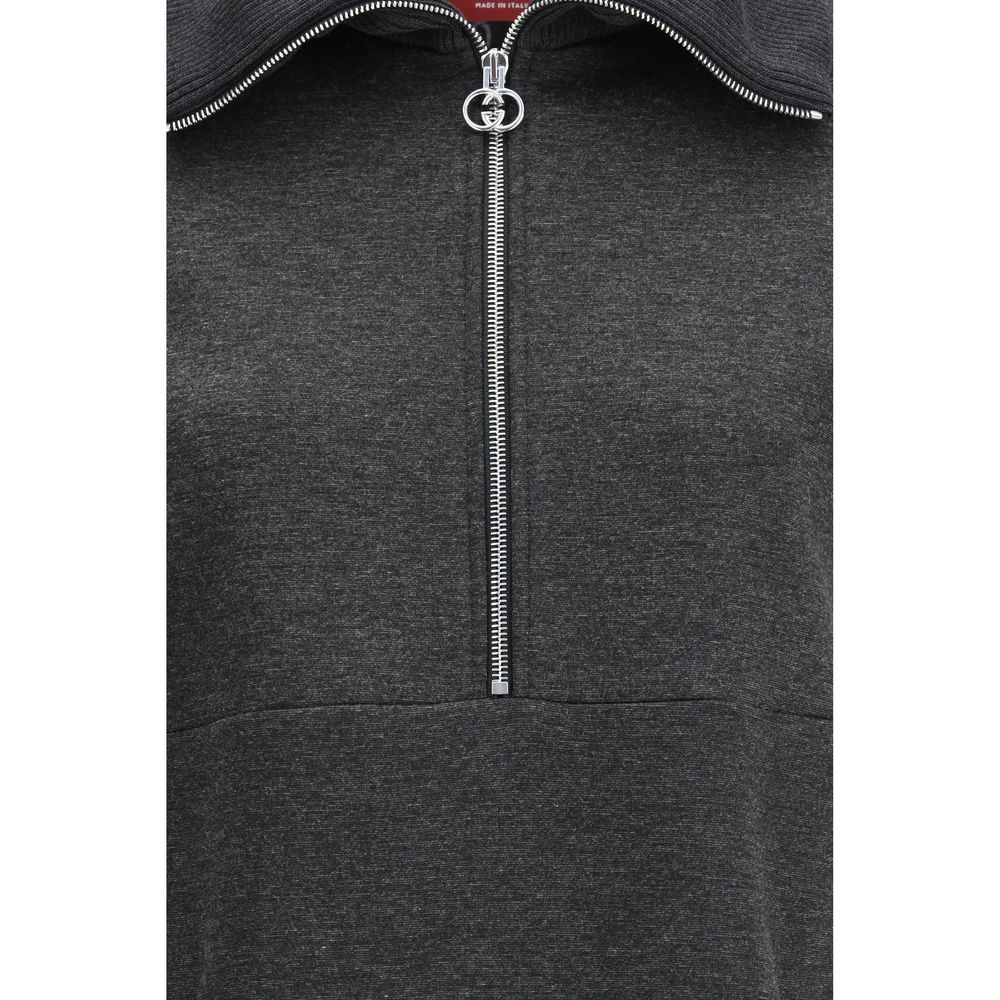 Abito casual Gucci in cotone grigio