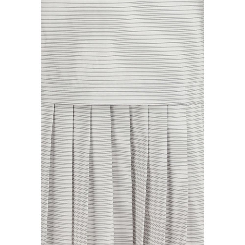 Abito casual Thom Browne in cotone grigio