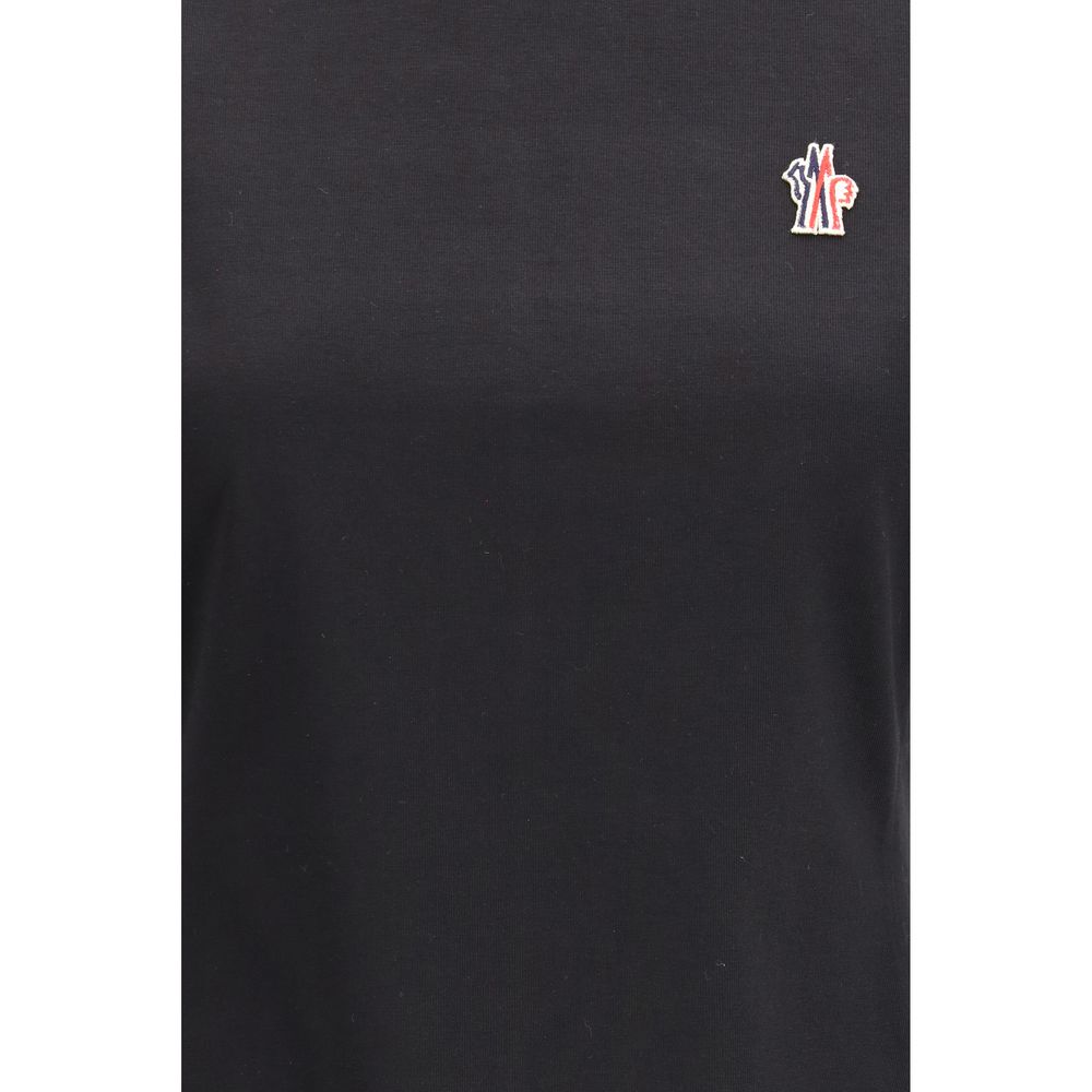 Moncler Grenoble T-shirt in cotone nera