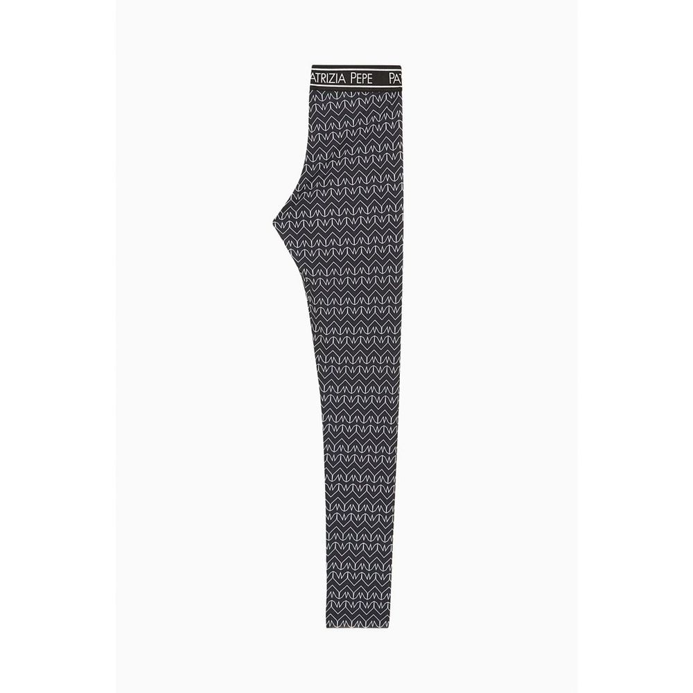 Leggings Patrizia Pepe in poliestere nero
