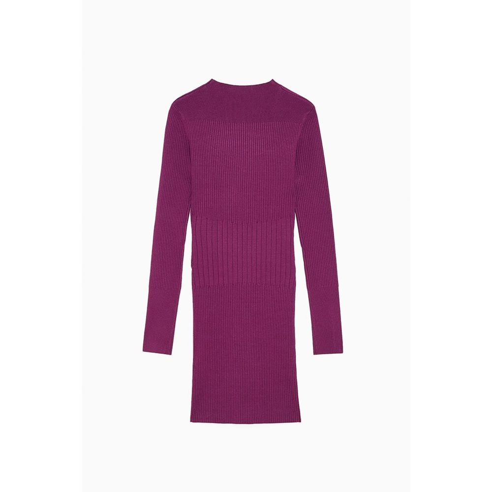 Abito casual Patrizia Pepe in viscosa viola