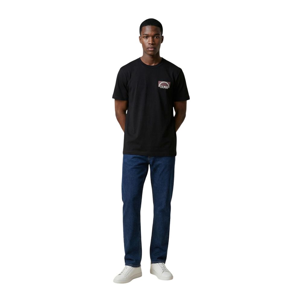 T-Shirt Colmar Originals in Cotone Nero
