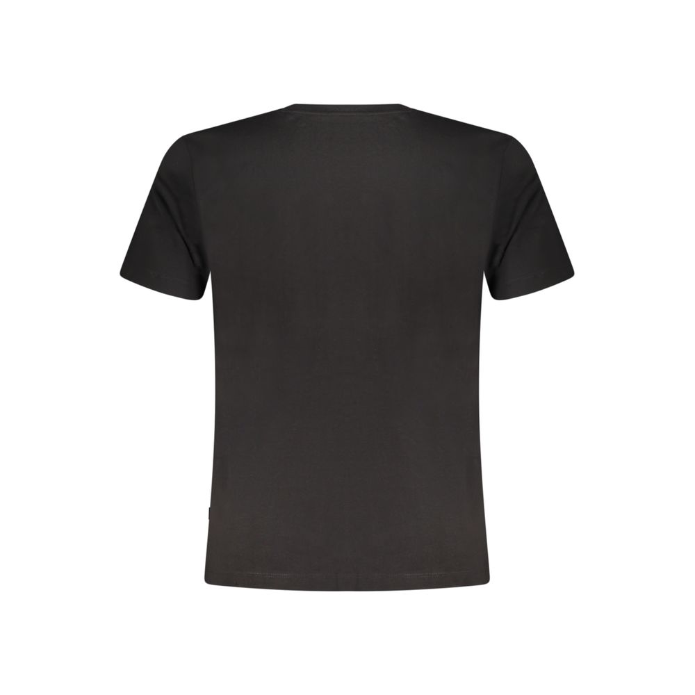 T-shirt homme en coton bio noir Guess Jeans