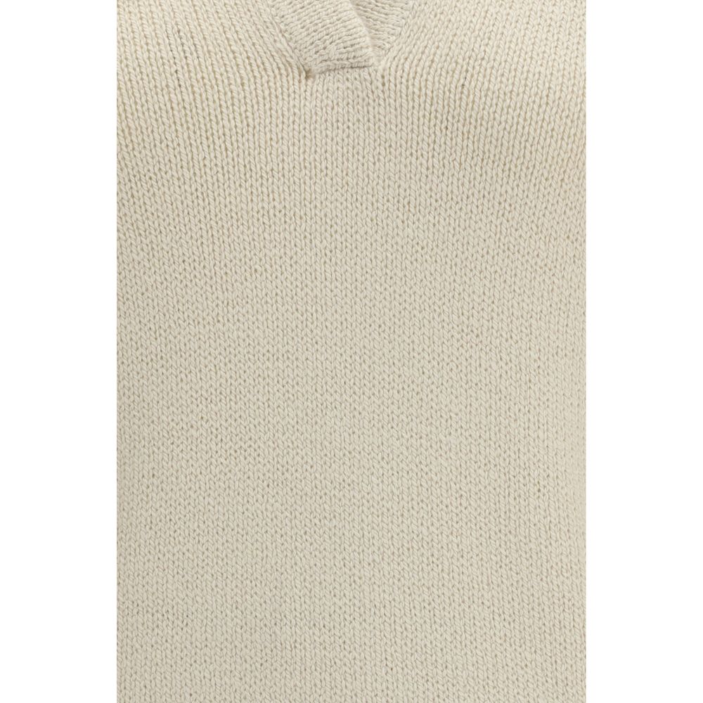 Polo Gabriela Hearst en cachemire beige