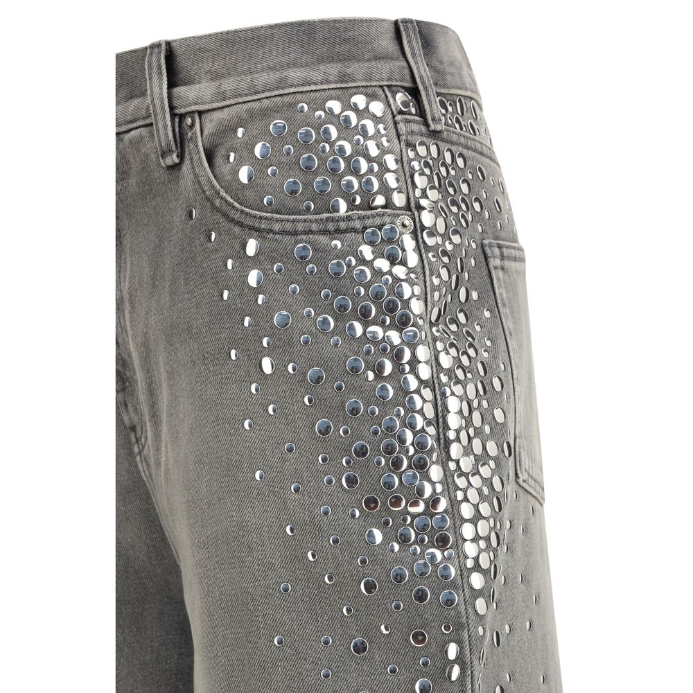 Golden Goose Jean en Coton Gris Denim