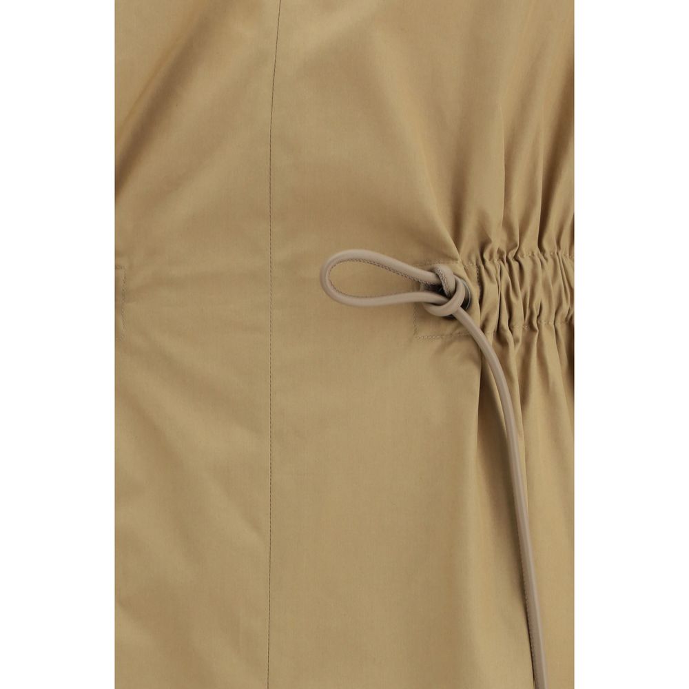 Robe décontractée en coton beige Max Mara