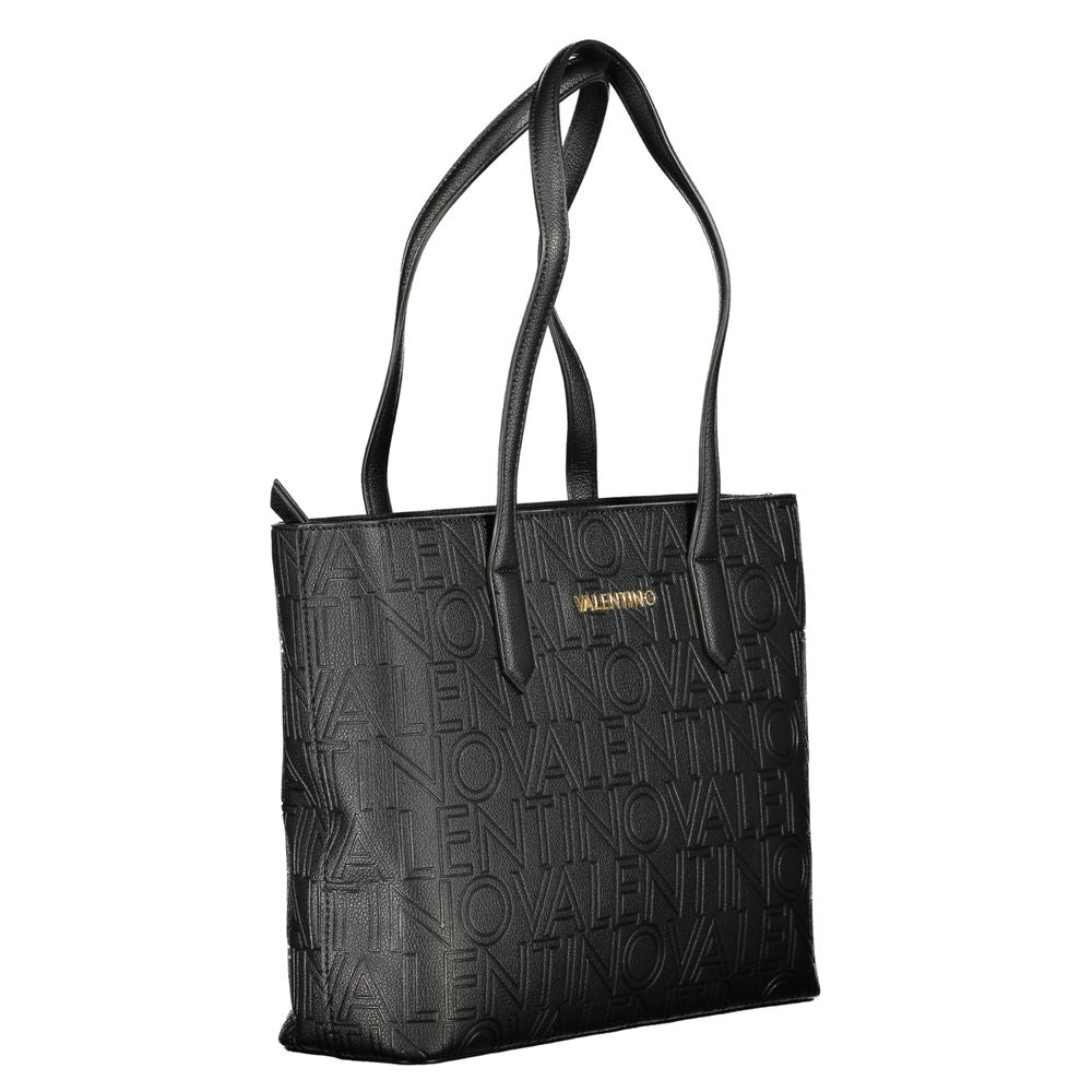 Borsa a tracolla da donna Mario Valentino Nero Poliuretano