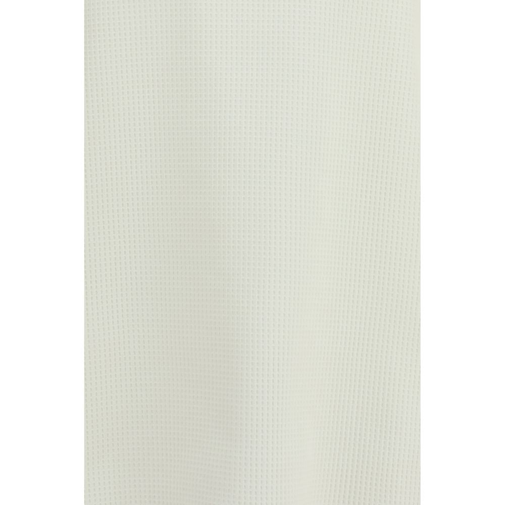 LAMINAR White Polyester T-Shirt