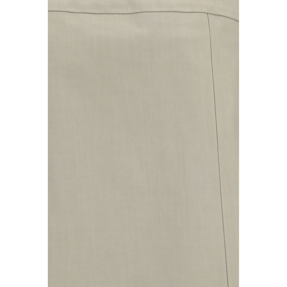 RIER Bicolor Cotton Skirt