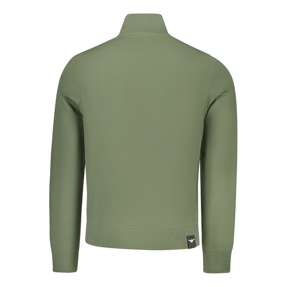 Accademia Militare Verde Cotton Men Sweatshirt