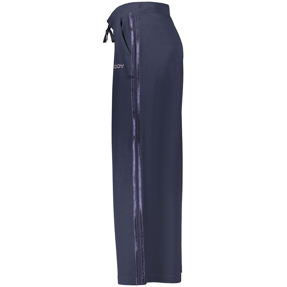 Freddy Blue Cotton Women's Trouser