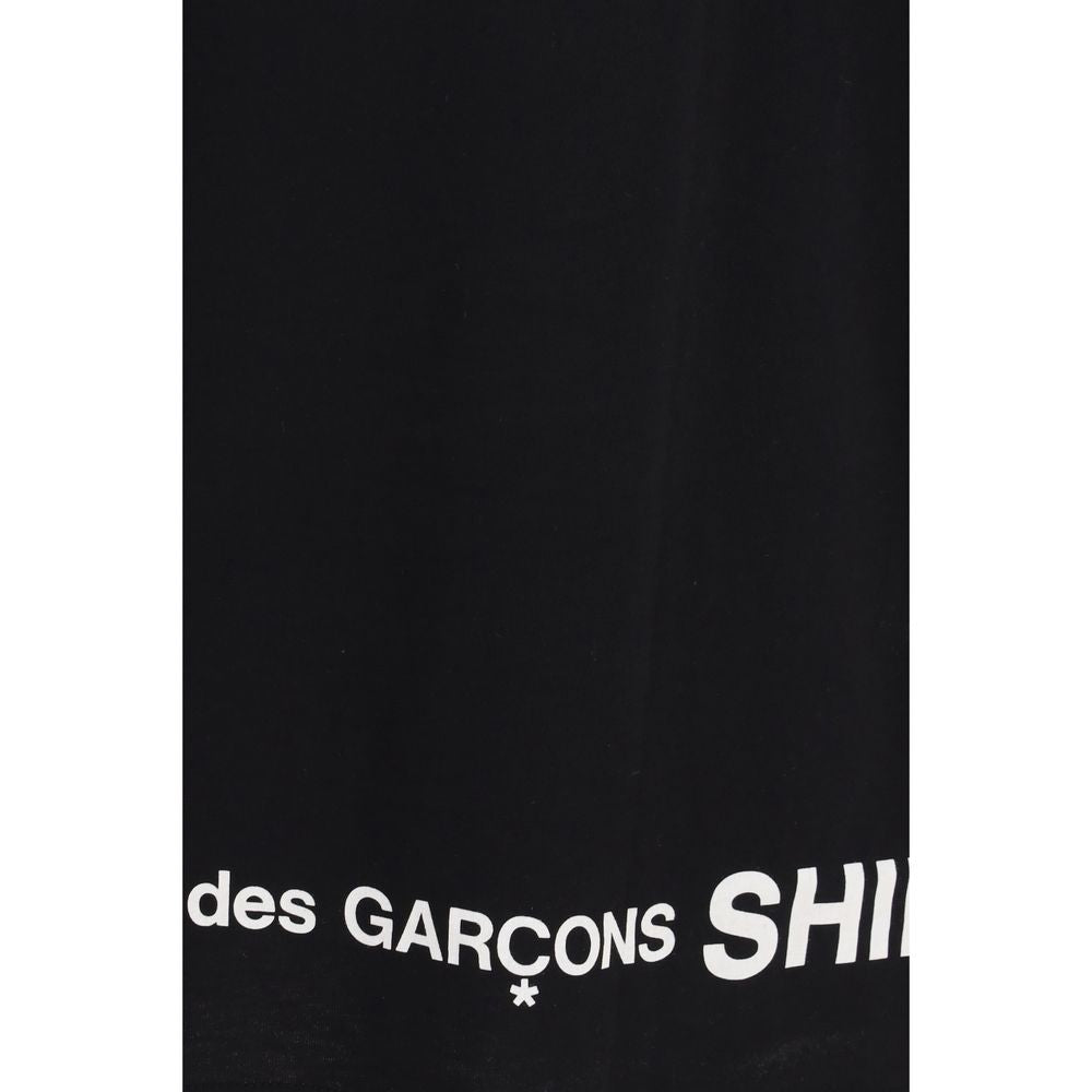 T-Shirt Comme Des Garçons in cotone nero