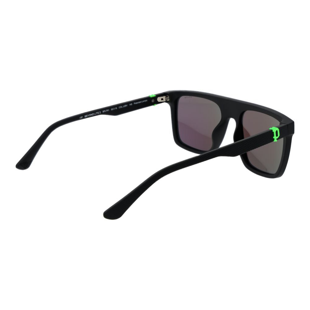 Lunettes de soleil Police en plastique noir