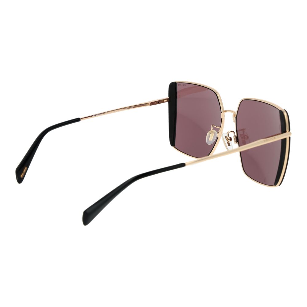 Lunettes de soleil Police en métal doré