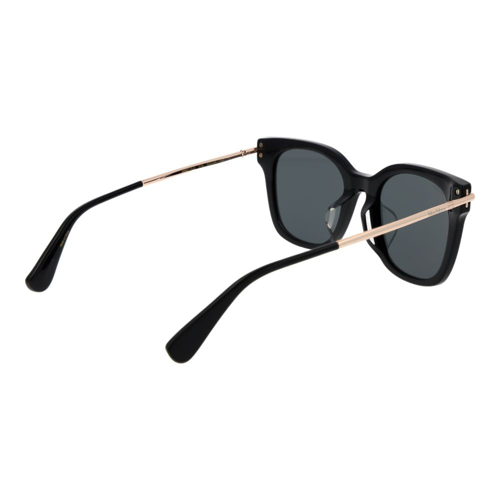 Lunettes de soleil Max Mara noires en acétate