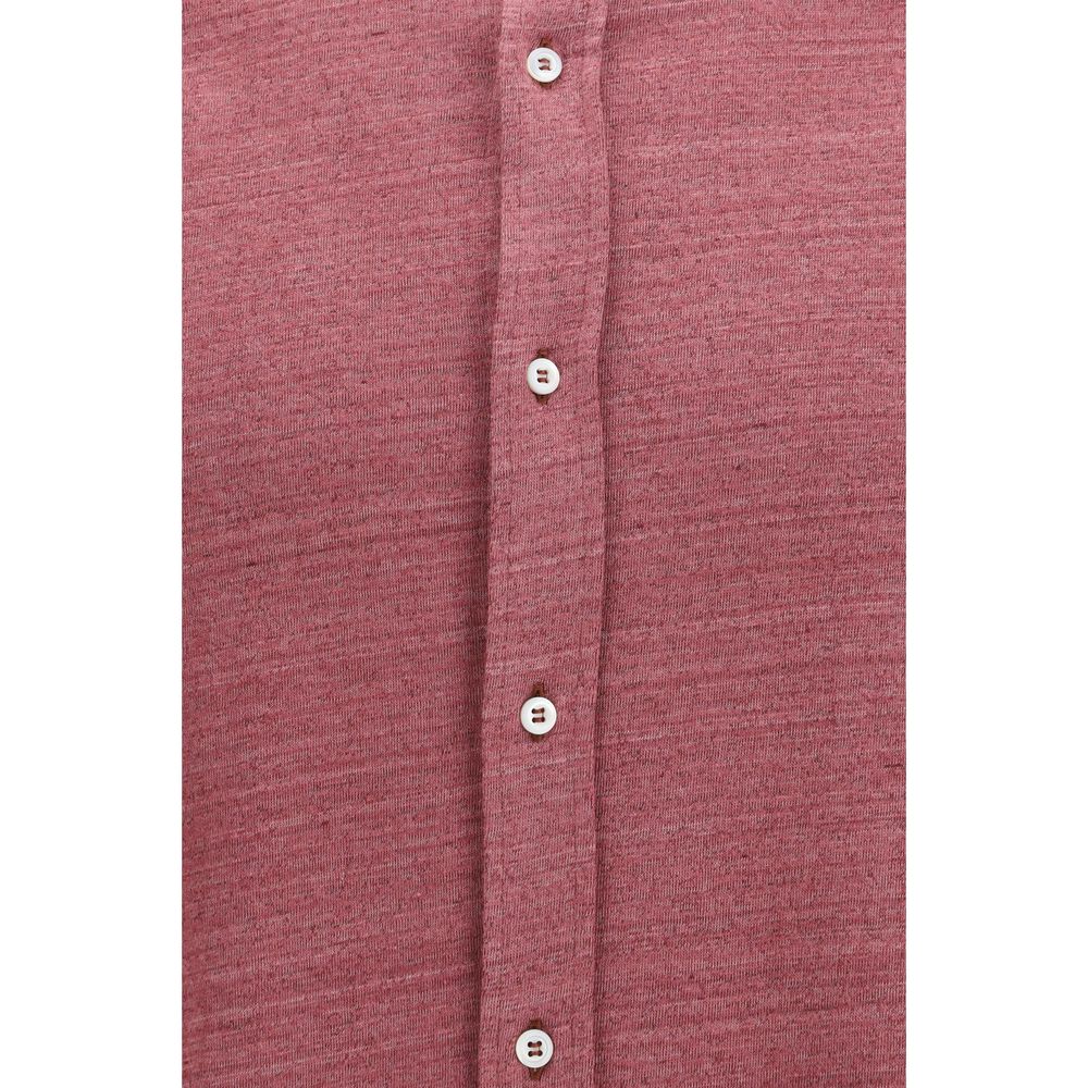 Chemise en lin multicolore Brunello Cucinelli