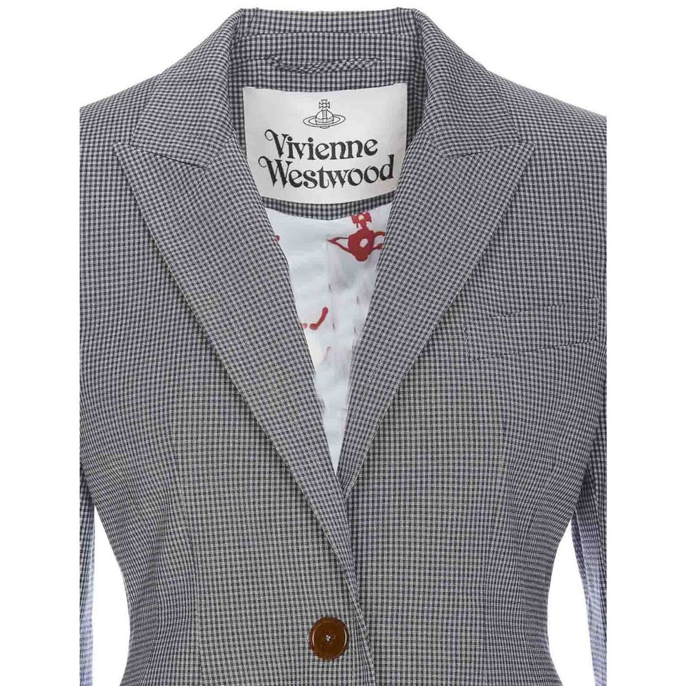 Blazer en coton noir Vivienne Westwood