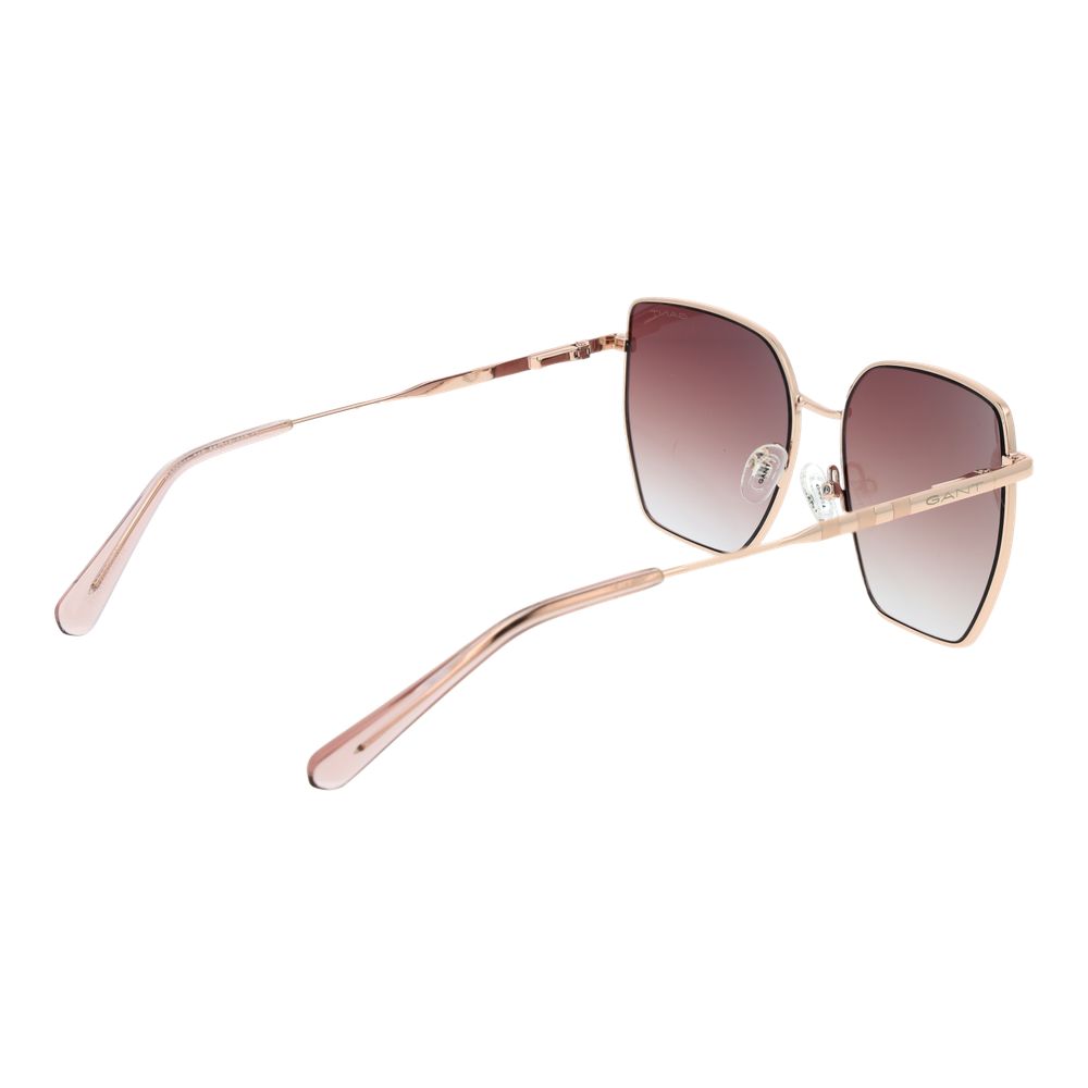 Occhiali da sole Gant in metallo color oro rosa
