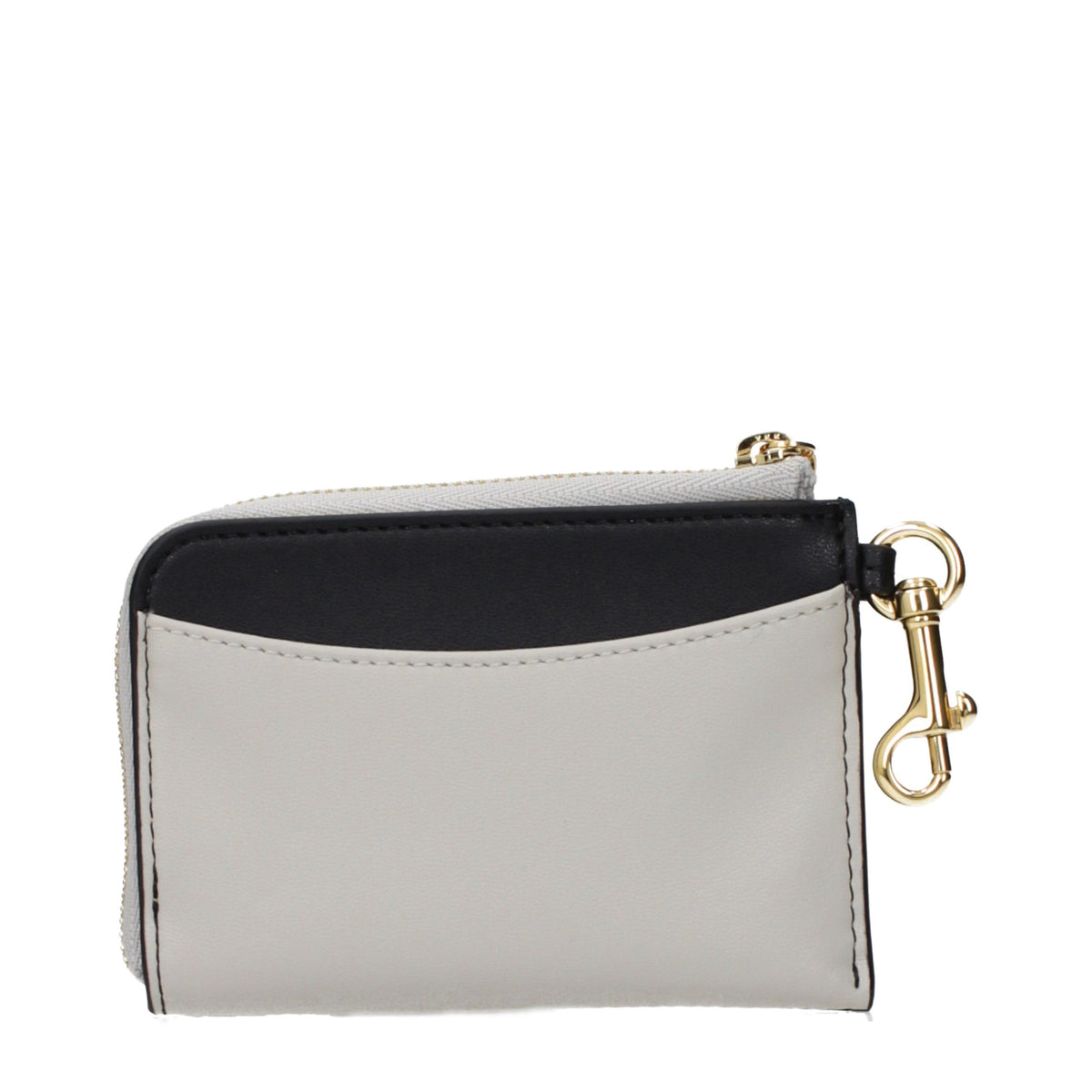 Portefeuille Stella McCartney en cuir noir