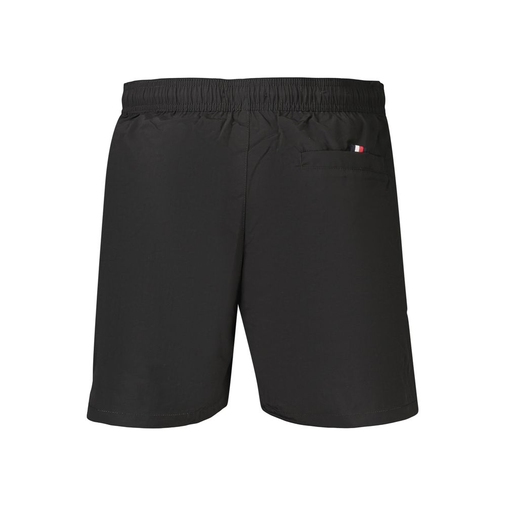 Costume da bagno da uomo in poliestere nero Tommy Hilfiger