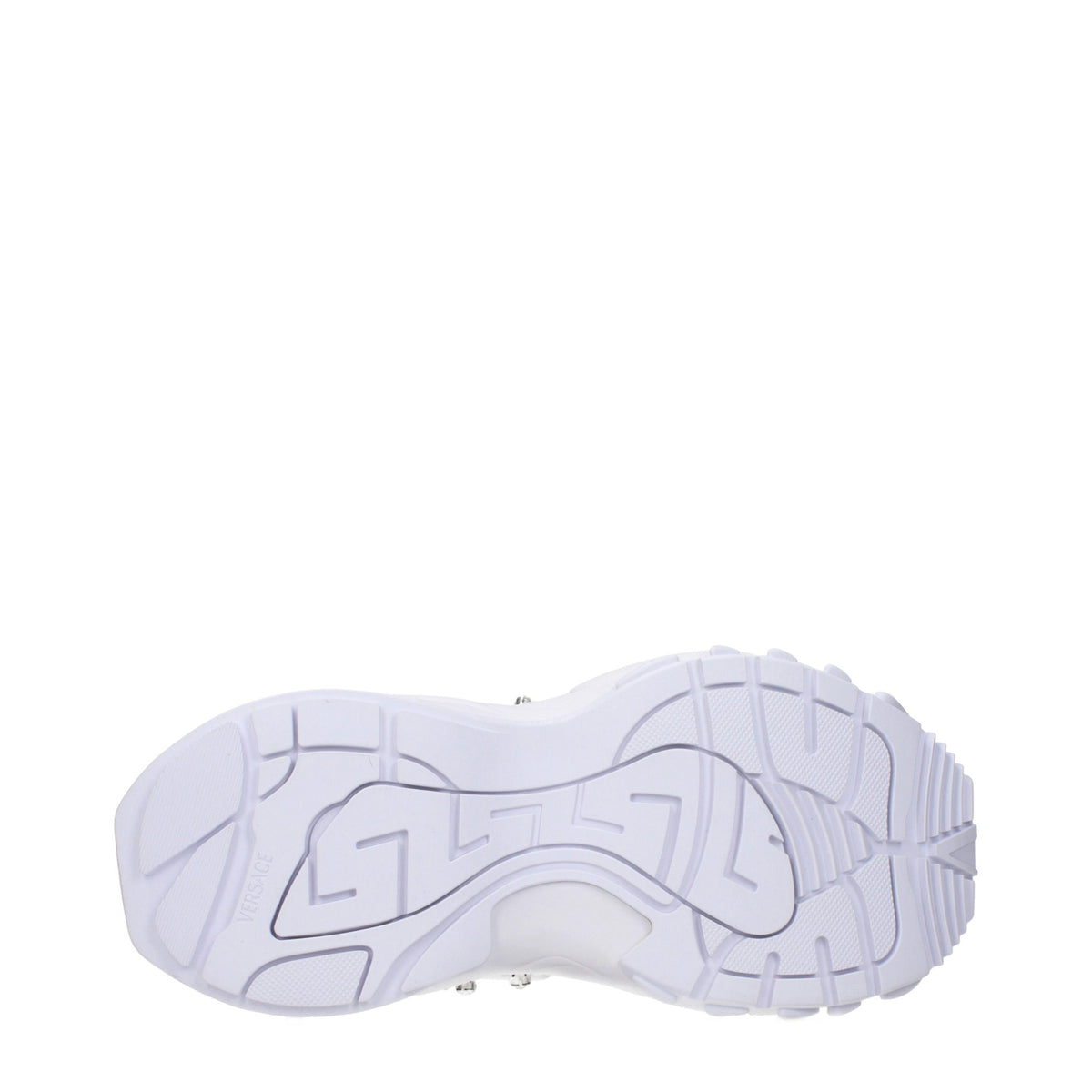 Sneakers Versace in tessuto bianco