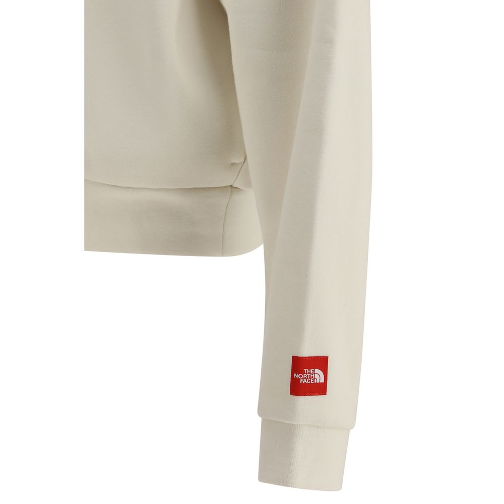 Sweat-shirt en coton blanc The North Face