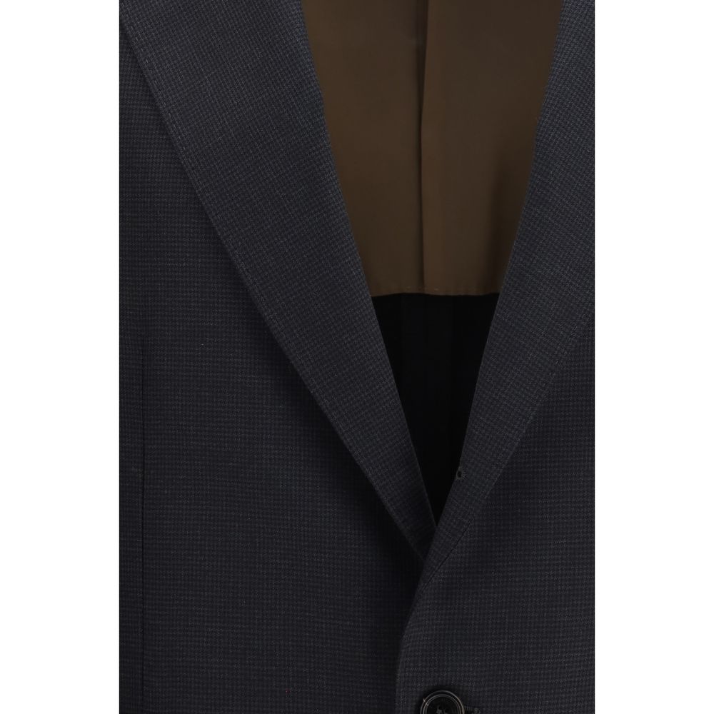 Giacca Brunello Cucinelli Oves Aries in lana nera