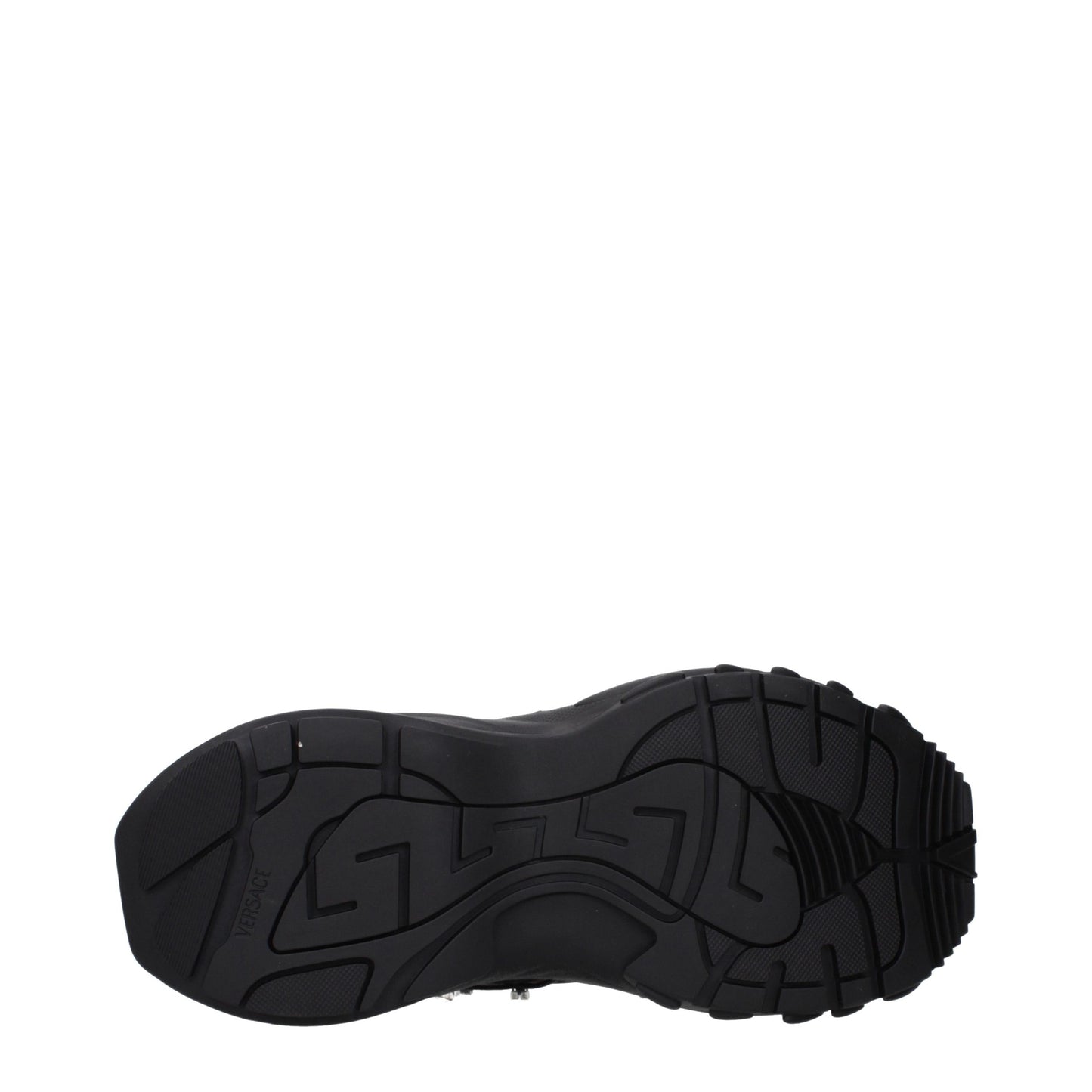 Sneakers Versace in tessuto nero