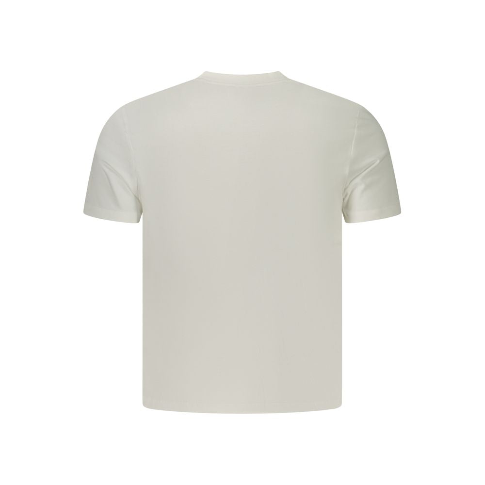 T-shirt Calvin Klein blanc en coton pour homme