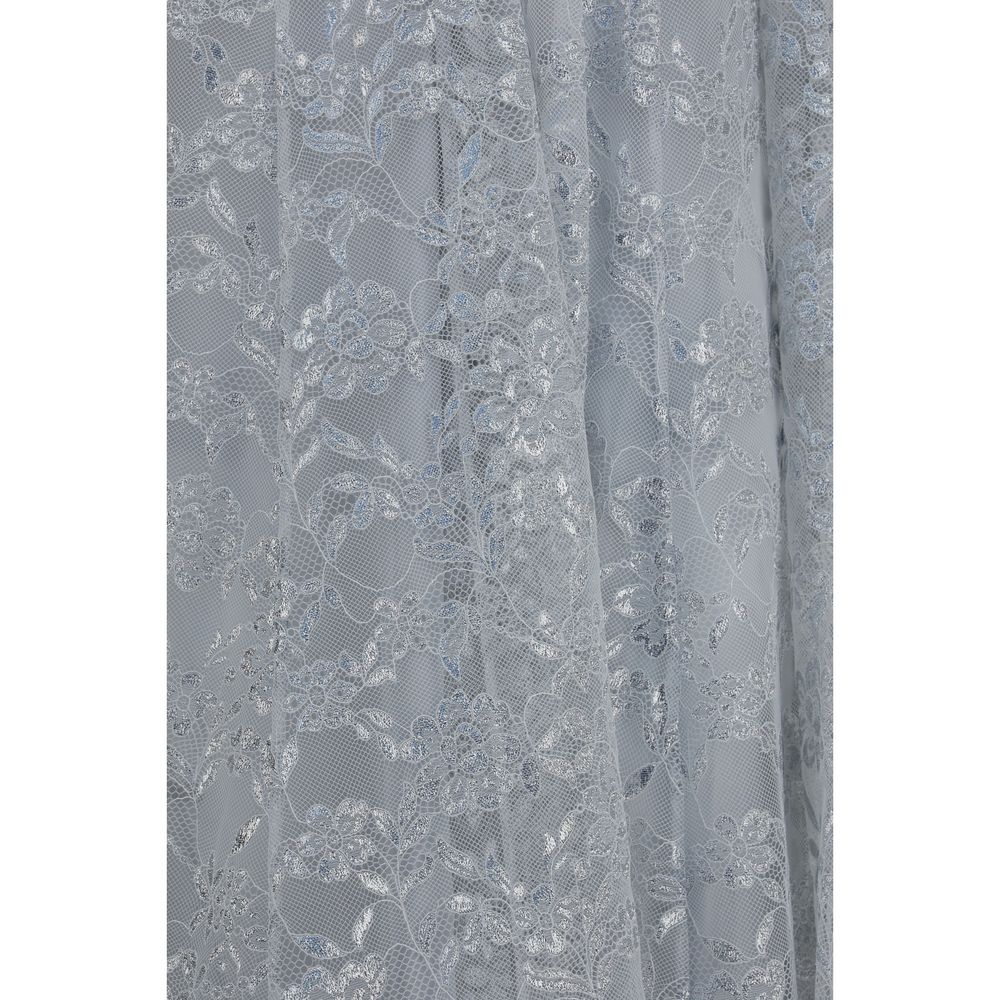 Cappotto Zimmermann in poliestere color argento