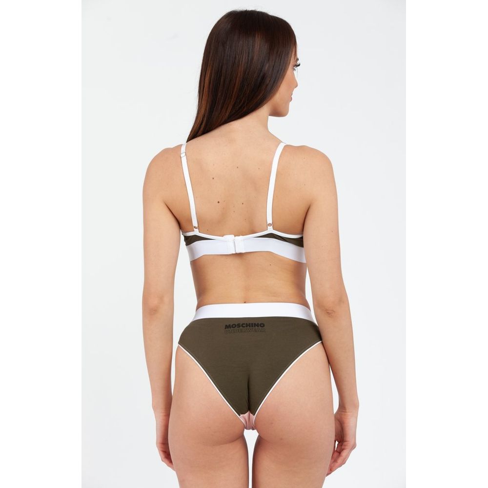 Reggiseno Moschino in cotone multicolore