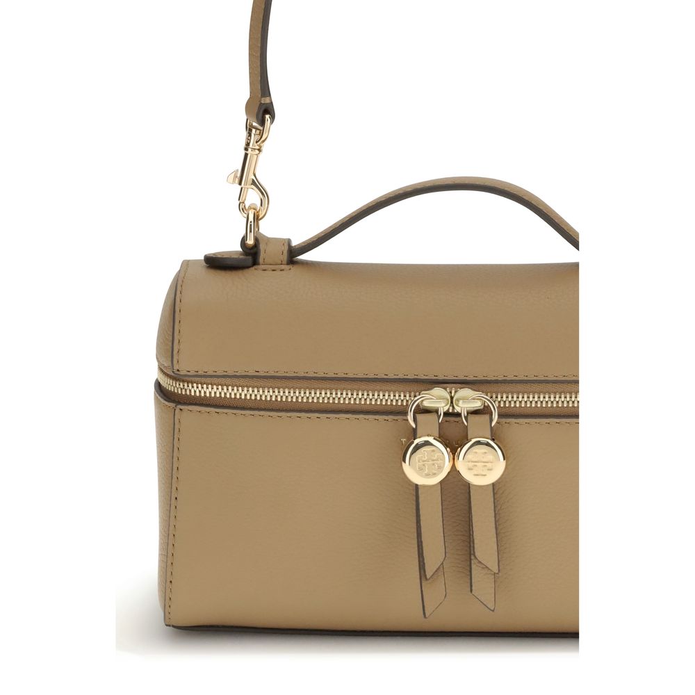 Borsa Tory Burch in pelle di vitello beige