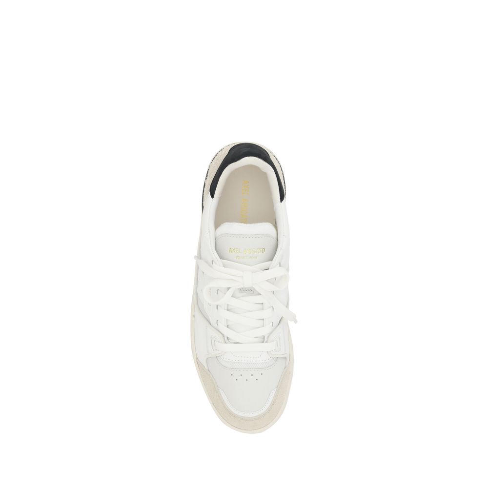 Baskets basses Axel Arigato en cuir de veau blanc Bos Taurus