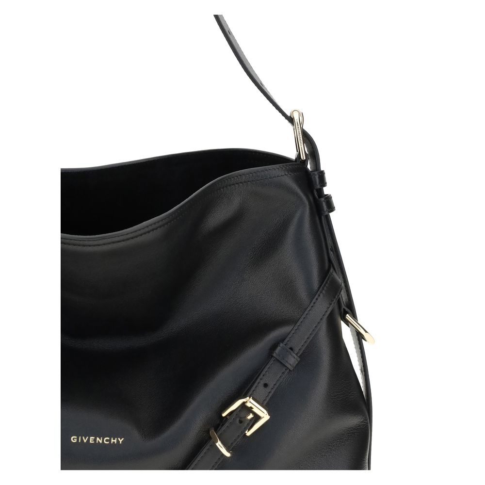 Borsa a mano Givenchy Bos Taurus in pelle di vitello nera