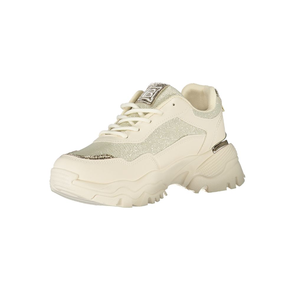 Sneaker da Donna in Poliestere Beige Laura Biagiotti