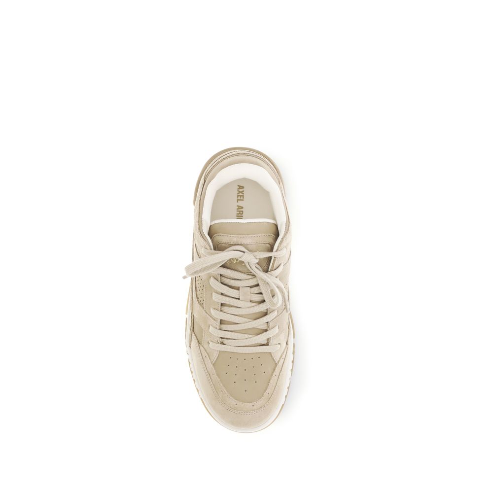 Baskets Axel Arigato en cuir de veau beige Bos Taurus