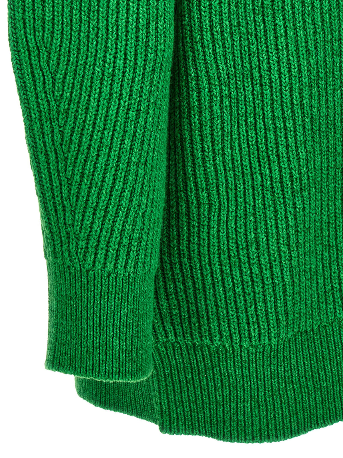 Cardigan Jil Sander bicolore in cotone
