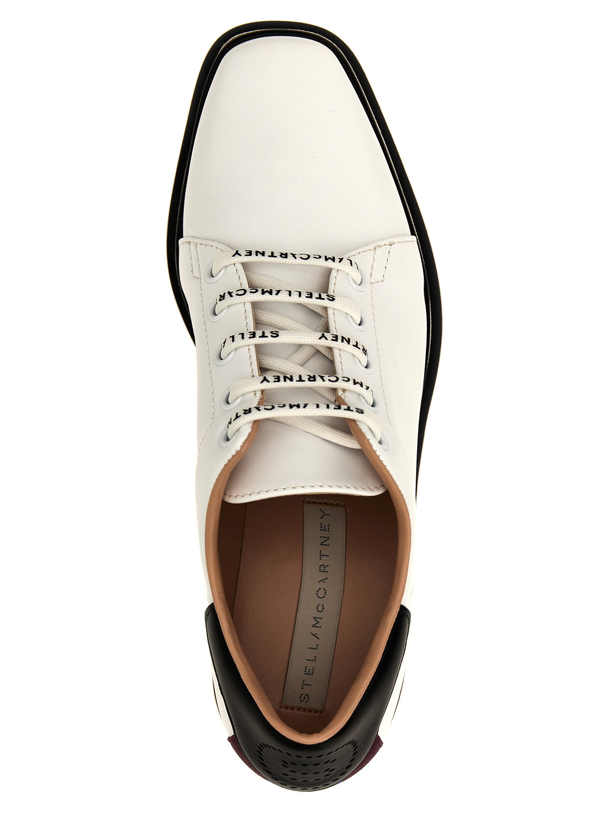 Sandales compensées bicolores en polyéthylène Stella McCartney